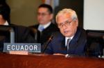 Renuncia representante de Ecuador ante la OEA por conflicto entre Venezuela y Colombia