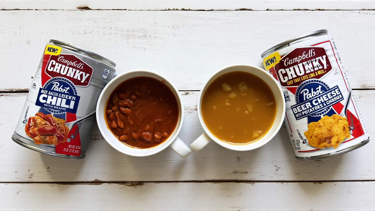 Campbell's Chunky and Pabst Blue Ribbon Launch Beer-Infused Soups at Walmart